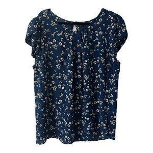Papermoon Bastille Tulip Sleeve Floral Blouse